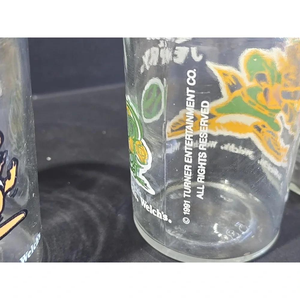 Vintage Welchs Jelly Jars Mixed Characters Lion King Tom & Jerry